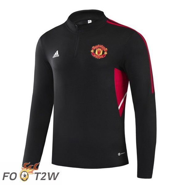 Training Sweatshirt Manchester United Noir 2022/2023