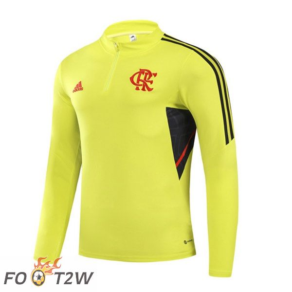 Training Sweatshirt Flamengo Jaune 2022/2023