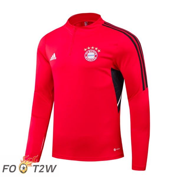 Training Sweatshirt Bayern Munich Rouge 2022/2023