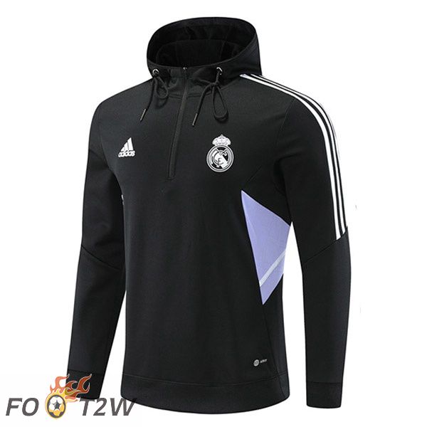 Sweatshirt à Capuche Real Madrid Noir 2022/2023