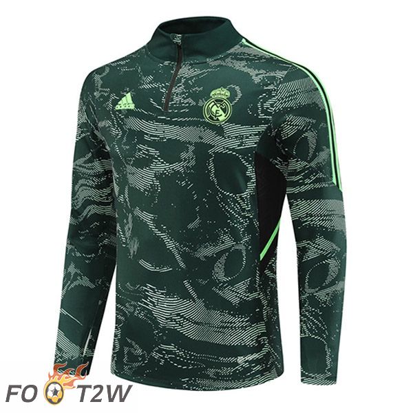 Training Sweatshirt Real Madrid Vert 2022/2023