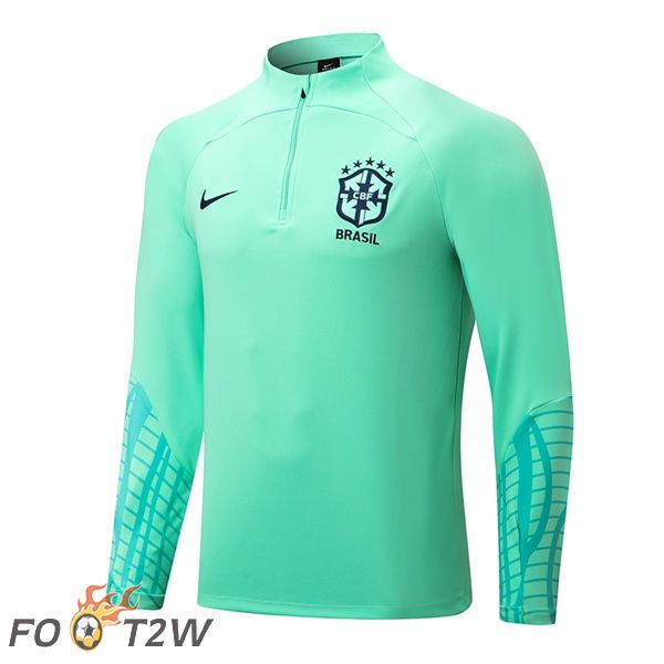 Training Sweatshirt Bresil Vert 2022/2023