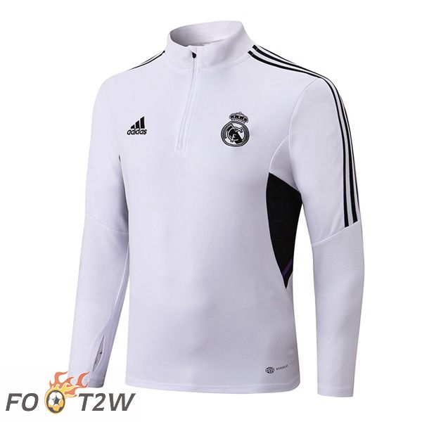 Training Sweatshirt Homme Real Madrid Blanc 22/23