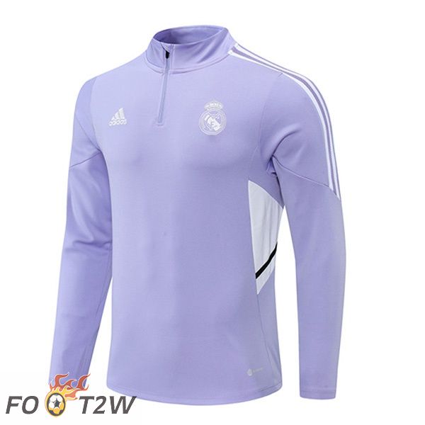 Training Sweatshirt Homme Real Madrid Pourpre 22/23