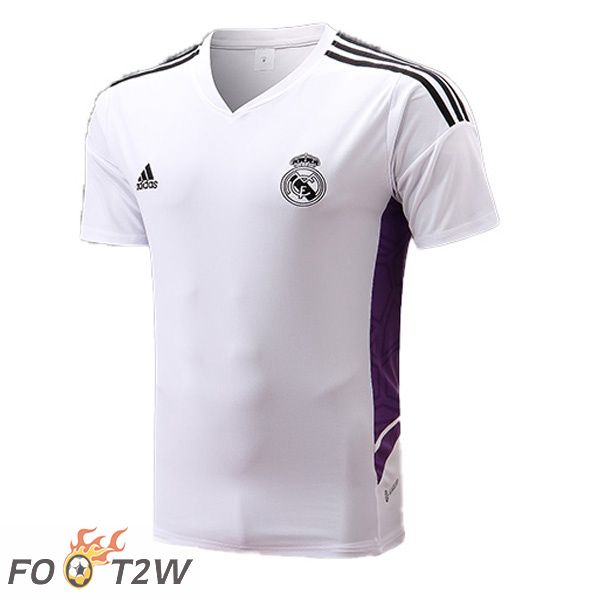 Training T-Shirts Real Madrid Blanc 22/23