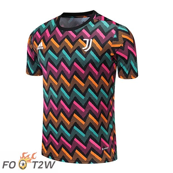 Training T-Shirts Juventus Vert Pourpre 2022/2023