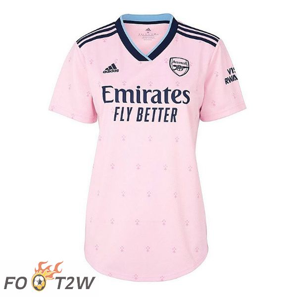 Maillot de Foot Arsenal Femme Third Rose 2022/2023