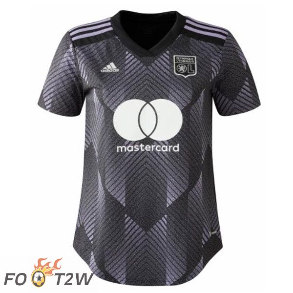 Maillot De Foot Lyon OL Femme Third Noir 2022/2023