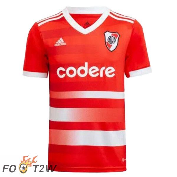 Maillot Foot River Plate Exterieur Rouge 2022/2023