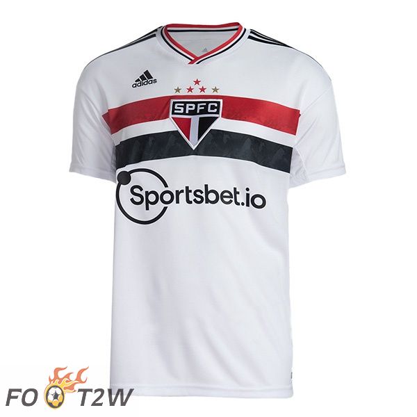 Maillot Foot Sao Paulo FC Domicile Blanc 22/23