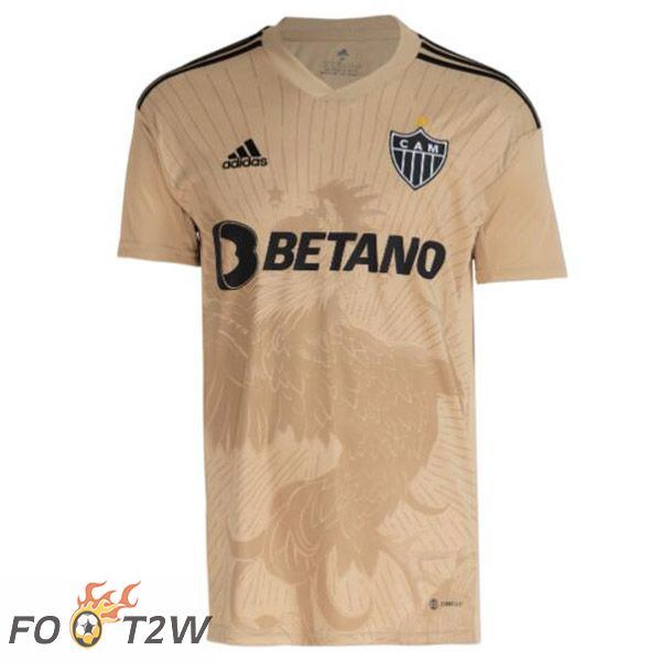 Maillot De Foot Atletico Mineiro Third Jaune 2022/2023