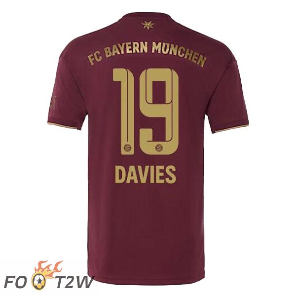 Maillot De Foot Bayern Munich (Davies 19) Edition Speciale Rouge 2022/2023