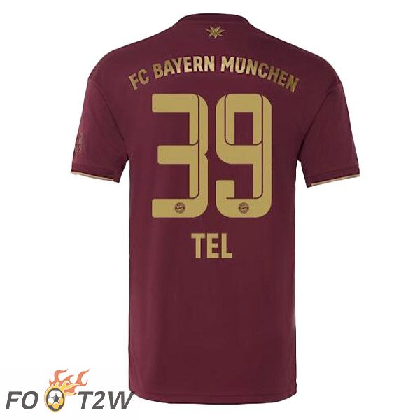 Maillot De Foot Bayern Munich (Tel 39) Edition Speciale Rouge 2022/2023