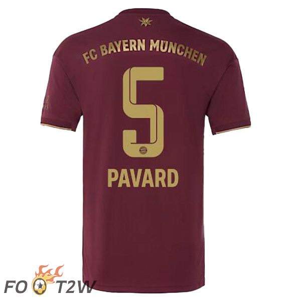 Maillot De Foot Bayern Munich (Pavard 5) Edition Speciale Rouge 2022/2023