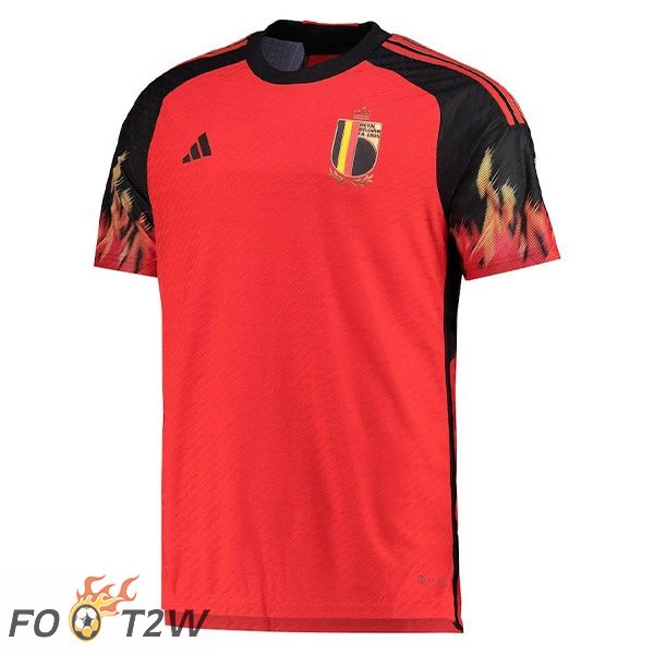 Maillots Equipe de Belgique Domicile Rouge 2022/2023