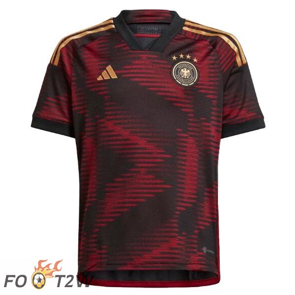 Maillot Equipe de Allemagne Exterieur Noir 2022/2023