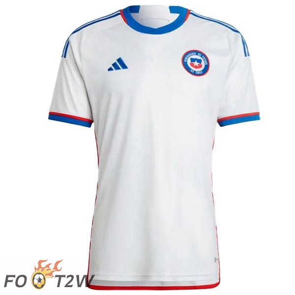 Maillot Equipe de Chili Exterieur Blanc 2022/2023