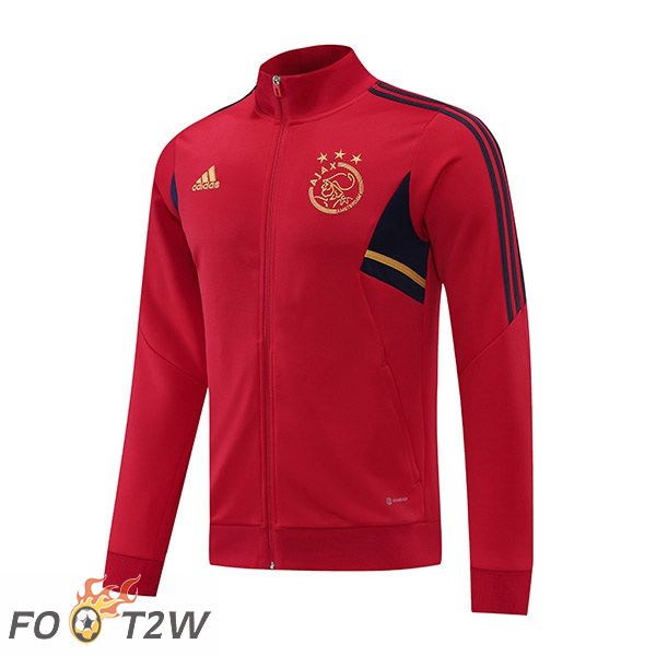 Veste Foot Afc Ajax Rouge 2022/2023