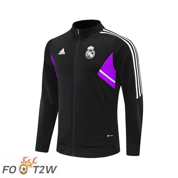 Veste Foot Real Madrid Noir 2022/2023