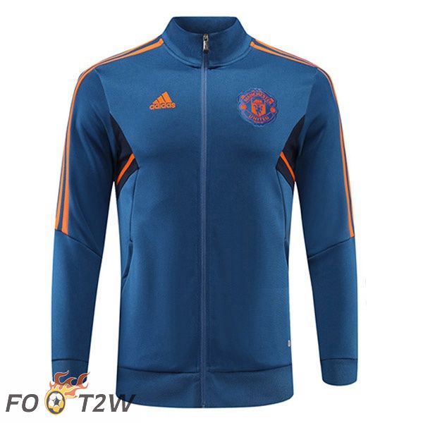 Veste Foot Manchester United Bleu 2022/2023