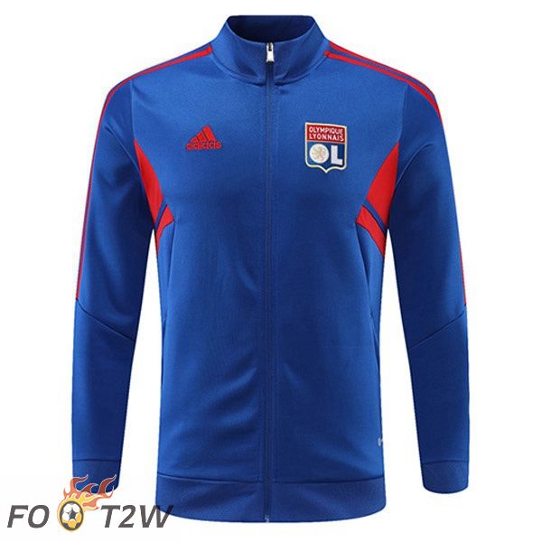 Veste Foot Lyon OL Bleu 2022/2023