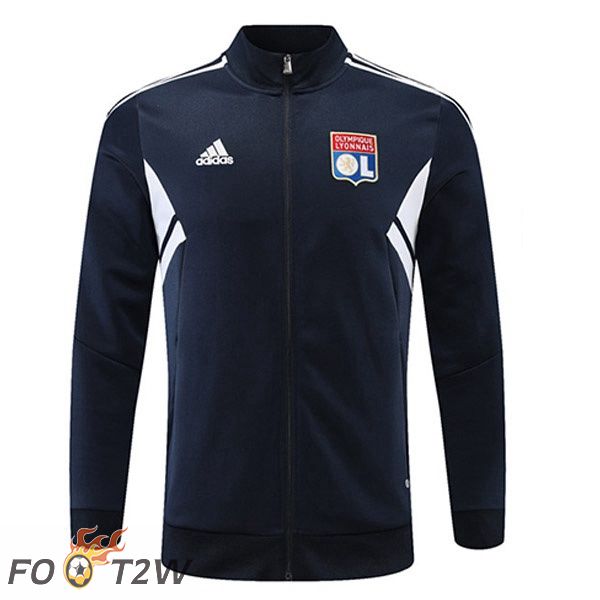 Veste Foot Lyon OL Bleu Royal 2022/2023