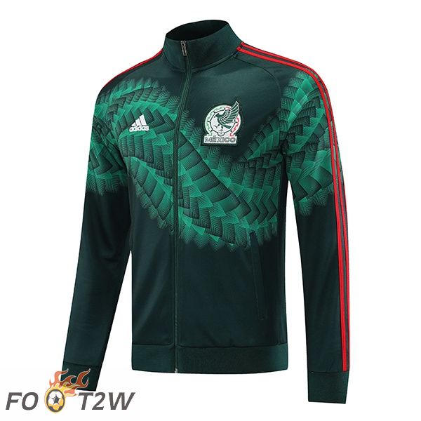 Veste Foot Mexique Vert Noir 2022/2023