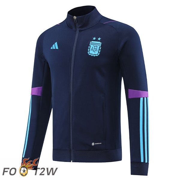 Veste Foot Argentine Bleu Royal 2022/2023