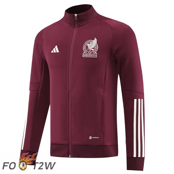 Veste Foot Mexique Rouge 2022/2023