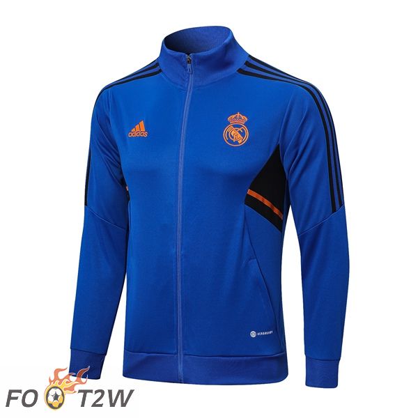 Veste Foot Real Madrid Bleu 2022/2023