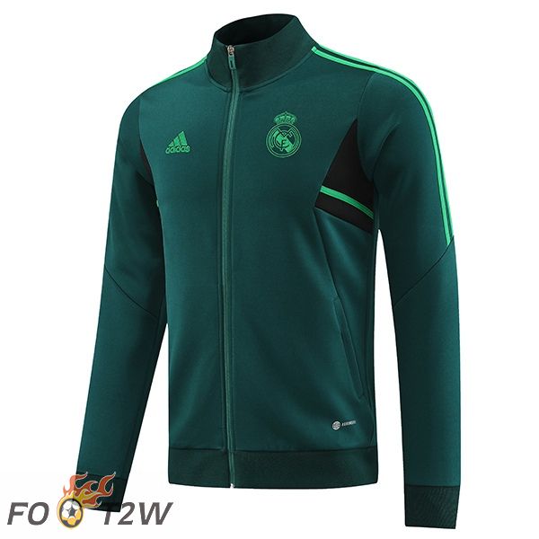 Veste Foot Real Madrid Vert 2022/2023