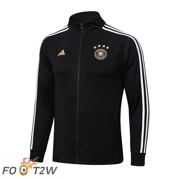 Veste Foot Allemagne Noir 2022/2023