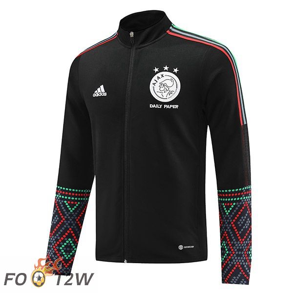 Veste De Foot AFC Ajax Noir 2022/2023