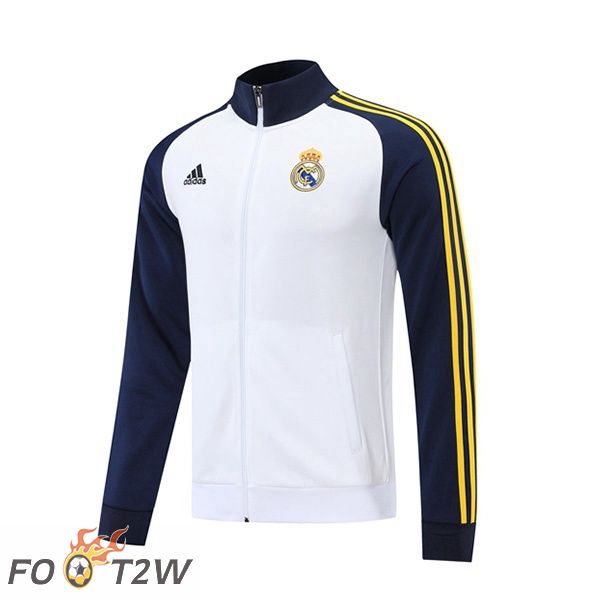 Veste Foot Real Madrid Blanc 22/23