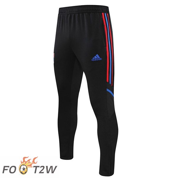 Pantalon Foot Lyon OL Noir 2022/2023