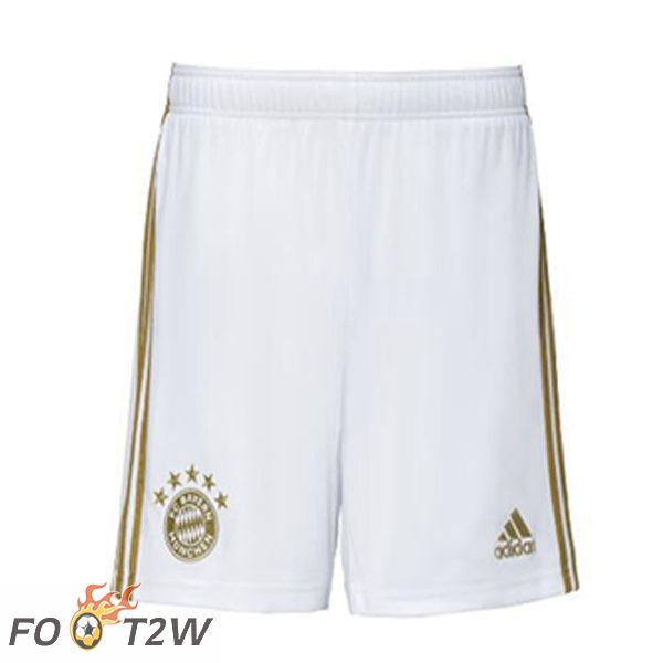 Short De Foot Bayern Munich Exterieur Blanc 22/23