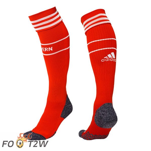 Chaussettes De Foot Bayern Munich Domicile Rouge 2022/2023