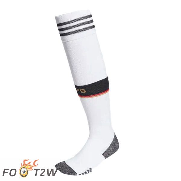 Chaussettes Foot Allemagne Domicile Noir Blanc 2022/2023