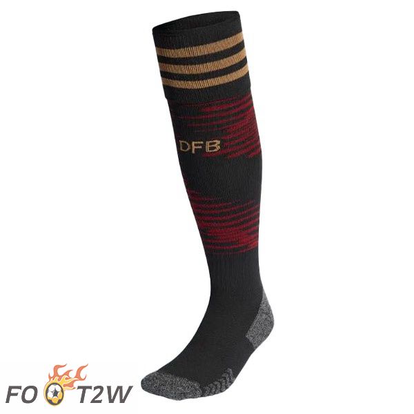 Chaussettes Foot Allemagne Exterieur Noir 2022/2023