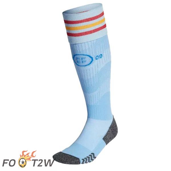 Chaussettes Foot Espagne Bleu Blanc 2022/2023