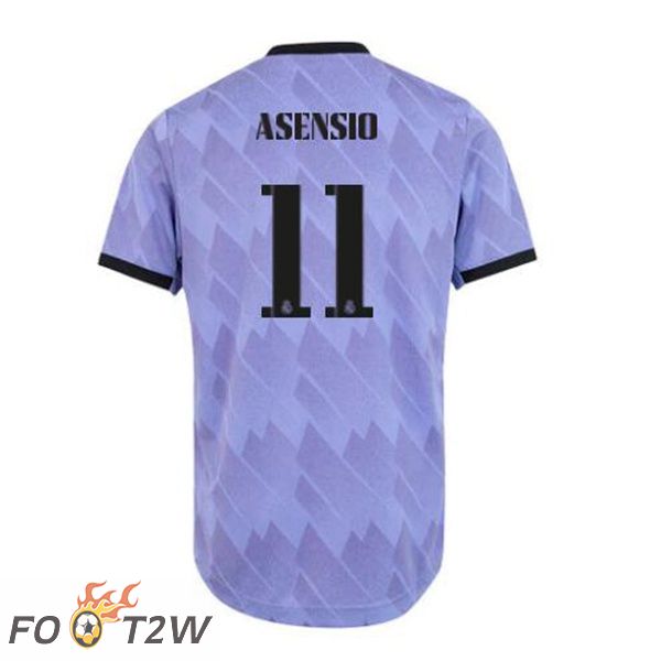 Maillot De Foot Real Madrid (Asensio 11) Exterieur Pourpre 22/23