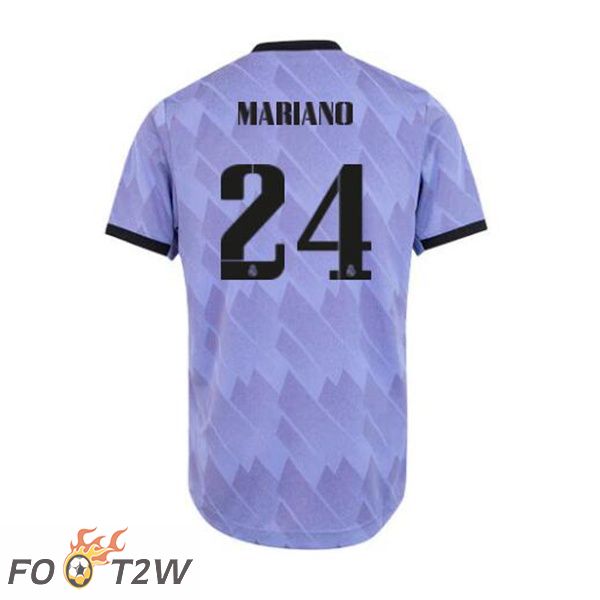 Maillot De Foot Real Madrid (Mariano 24) Exterieur Pourpre 22/23