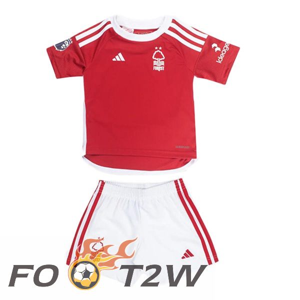 Maillot De Foot Nottingham Forest Enfant Domicile Rouge 2023/2024