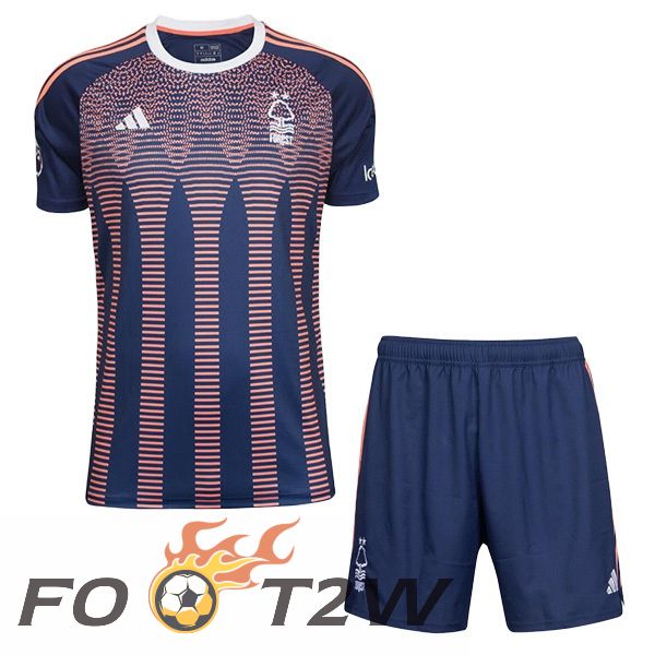 Maillot De Foot Nottingham Forest Enfant Third Pourpre 2023/2024