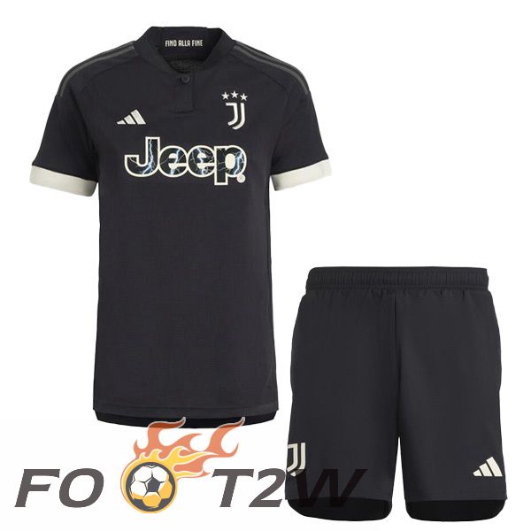 Maillot De Foot Juventus Enfant Third Noir 2023/2024