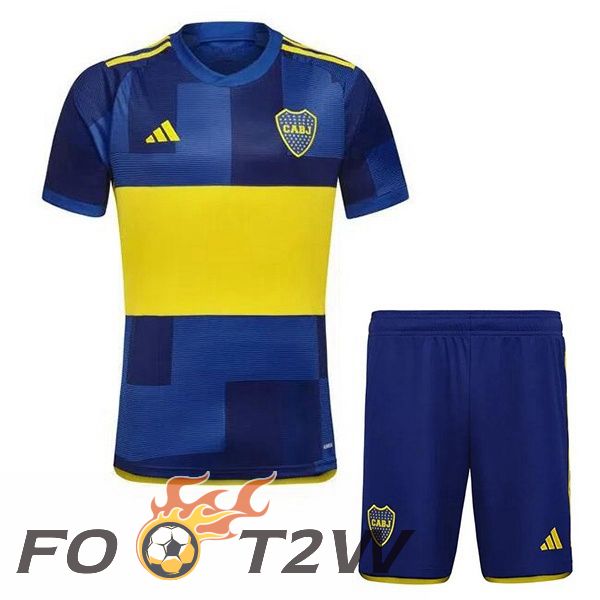 Maillot De Foot Boca Juniors Enfant Domicile Bleu 2023/2024