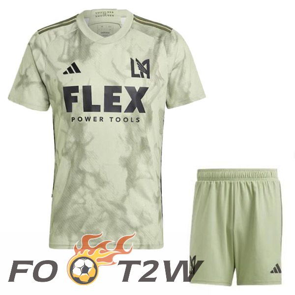 Maillot De Foot Los Angeles FC Enfant Exterieur Vert 2023/2024