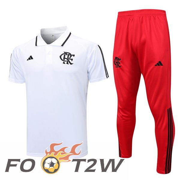 Ensemble Polo Flamengo + Pantalon Blanc 2023/2024