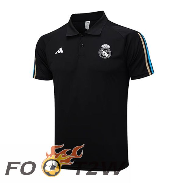 Polo Foot Real Madrid Noir 2023/2024