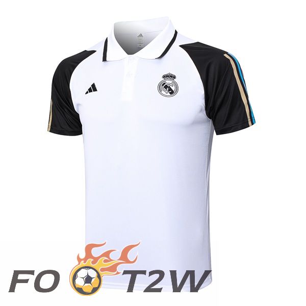 Polo Foot Real Madrid Blanc 2023/2024